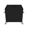 Manhattan Comfort Rockefeller 2.0 Nightstand, Black 102GMC2 - alternate 7